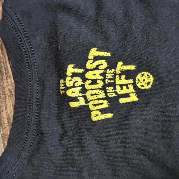 Last Podcast on the Left "Future Cult Leader" T-shirt Size XL In Black - Picture 4 of 6